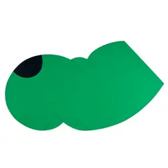 Arturo Herrera, Panino, 1994, enamel on MDF