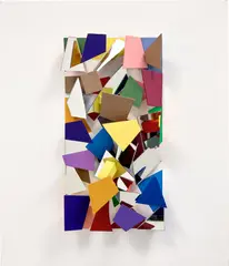 Christian Megert, 2018 ID_06, 2018, wood, mirror and acrylic under Plexiglas