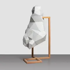 Toby Ziegler, Consensual Design, 2012, oxidized aluminum and wood