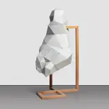 Toby Ziegler, Consensual Design, 2012, oxidized aluminum and wood