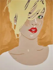 Brian Alfred, RiRi, 2012, acrylic on canvas