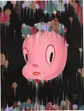 Gary Baseman, Release of Gertrude VII, 2008, acrylic on canvas