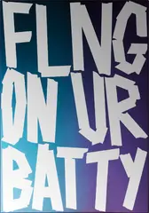 Eddie Peake, Feeling on your Batty, 2013, lacquered spray paint on polished stainless steel