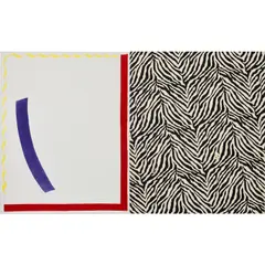 Paul Cowan, Two works: (i-ii) Untitled, 2011, (i) acrylic on canvas (ii) fishing lure on canvas