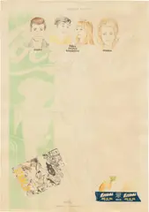 Ambiente de Mexico by Martin Kippenberger, pencil and crayon on paper, sold Dec 2023