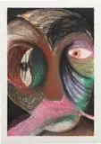 Markus Selg, Portrait, 2003, pastel on paper