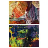 Two works: (i) Ifrit ; (ii) Aladin by Gerhard Richter, 2014, Diasec-mounted chromogenic print on aluminum, offered Dec 2023