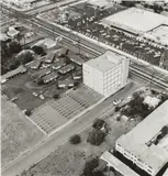 Ed Ruscha, 7101 Sepulveda Blvd, Van Nuys #20 from the series Parking Lots, 1967–1999, gelatin silver print