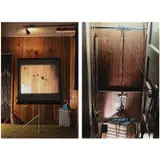 Julie Becker, Two works: (i) Whole (Screen) ; (ii) Whole (Going Down), 1999, Lambda chromogenic print flush-mounted to aluminum
