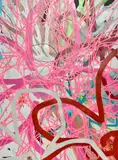 Rose Cameron, Sumpa Kita (I Promise You), 2023, acrylic, acrylic marker and inkjet on canvas