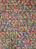 Sam Penaso, Crossword, 2022, mixed media