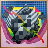 Egg Fiasco, Stonegazed, 2019, acrylic on canvas