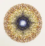Annalù, Dreamcatcher Big Sun, 2023, resin, polycarbonate, paper and ink