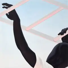 Alex Gardner, The Horrors of Downward Mobility, 2019, acrylic on canvas