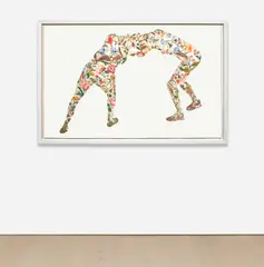 Firelei Báez, Crewel, 2013, gouache and ink on paper