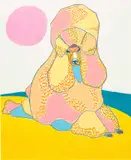 Susumu Kamijo, The Longest Afternoon, 2019, oil crayon and pastel on paper