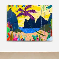 Erik Parker, Out of the Ark, 2012, acrylic on canvas