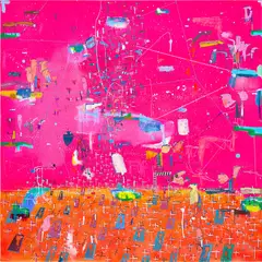 Rafa Macarrón, Naturaleza Muerta 1, 2017, mixed media on canvas