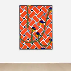 Caitlin Keogh, The Extremes of Contrary Passions Are with Little Variation Expressed by the Same Action, 2017, acrylic on canvas