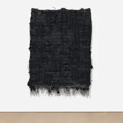 Igshaan Adams, Surah Al-Kafiroon II (part two), 2016, woven nylon rope, beads and string