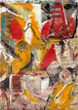Angel Otero, The Bird and the Brut, 2014, oil and oil paint skins on canvas