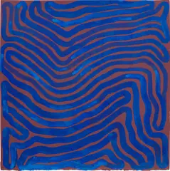 Sol LeWitt, Irregular Grid, 1999, gouache on paper