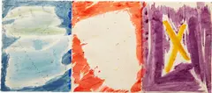 Tokyo Sketch Book by Sam Francis, 1958, gouache and watercolor on paper, offered Mar 2022