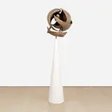 Seymour Lipton, Night Bloom, 1951, nickel-silver on Montel metal and painted wood