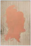 Pamela Rosenkranz, Express Nothing (Peachy Beige Smart Water), 2013, acrylic on emergency blanket