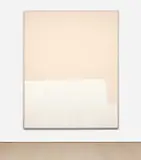 Ethan Cook, Untitled (Begin in one corner), 2014, hand woven cotton canvas and canvas, in artist’s frame