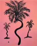 Alex Israel & Josh Smith, Untitled, 2014, oil and acrylic on canvas