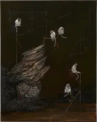 Anj Smith, Solid Geometry, 2007, oil on canvas