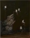Anj Smith, Solid Geometry, 2007, oil on canvas