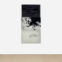 Lorna Simpson, Three Part Soul, 2016, ink and screenprint on claybord, in 3 parts