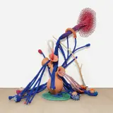 Maria Nepomuceno, sem título, 2017, beads, rope, ceramic, clay, wood, fiberglass and resin