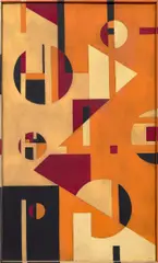 Untitled by Sandu Darie, 1954, casein on board, in artist's frame, offered Mar 2022