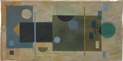 Loló Soldevilla, Sin título, 1954, oil on canvas laid on Masonite