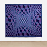 Victor Vasarely, Cheyt Stri, 1972, handwoven tapestry