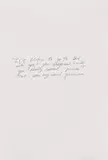 Richard Prince, Suicide Bed Joke, 1989, ink on paper