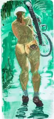 Eric Fischl, Untitled, 1993, oil on Chromecoat paper