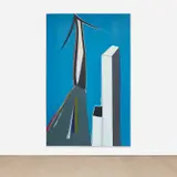 Thomas Scheibitz, Hercules, 2006, oil on linen