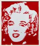 Bloody Marilyn from the series After Warhol by Vik Muniz, 2001, Cibachrome print, sold Mar 2022