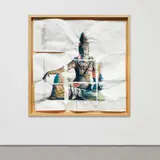 Doug Starn and Mike Starn, Water Moon Guanyin 2