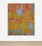 Alex Hubbard, Untitled, 2011, enamel paint, resin and fiberglass on canvas