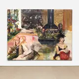 Natalie Frank, Brothel, 2005, oil on canvas