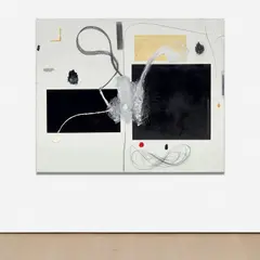 Untitled by Christian Rosa, 2013, oil, oilstick, charcoal and graphite on canvas, sold Mar 2022
