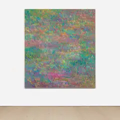 Jean-Baptiste Bernadet, Untitled (Fugue XXXI), 2014, oil and cold wax on canvas