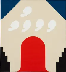 Math Bass, Newz!, 2014, acrylic on canvas