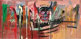 Jean-Michel Basquiat, Untitled, 1982, acrylic and spray paint on canvas