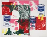 Andy Warhol, Multicolored Retrospective (Reversal Series), 1979, acrylic and silkscreen ink on canvas
